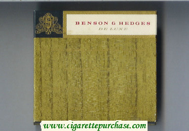 Benson and Hedges De Luxe cigarettes Park Avenue